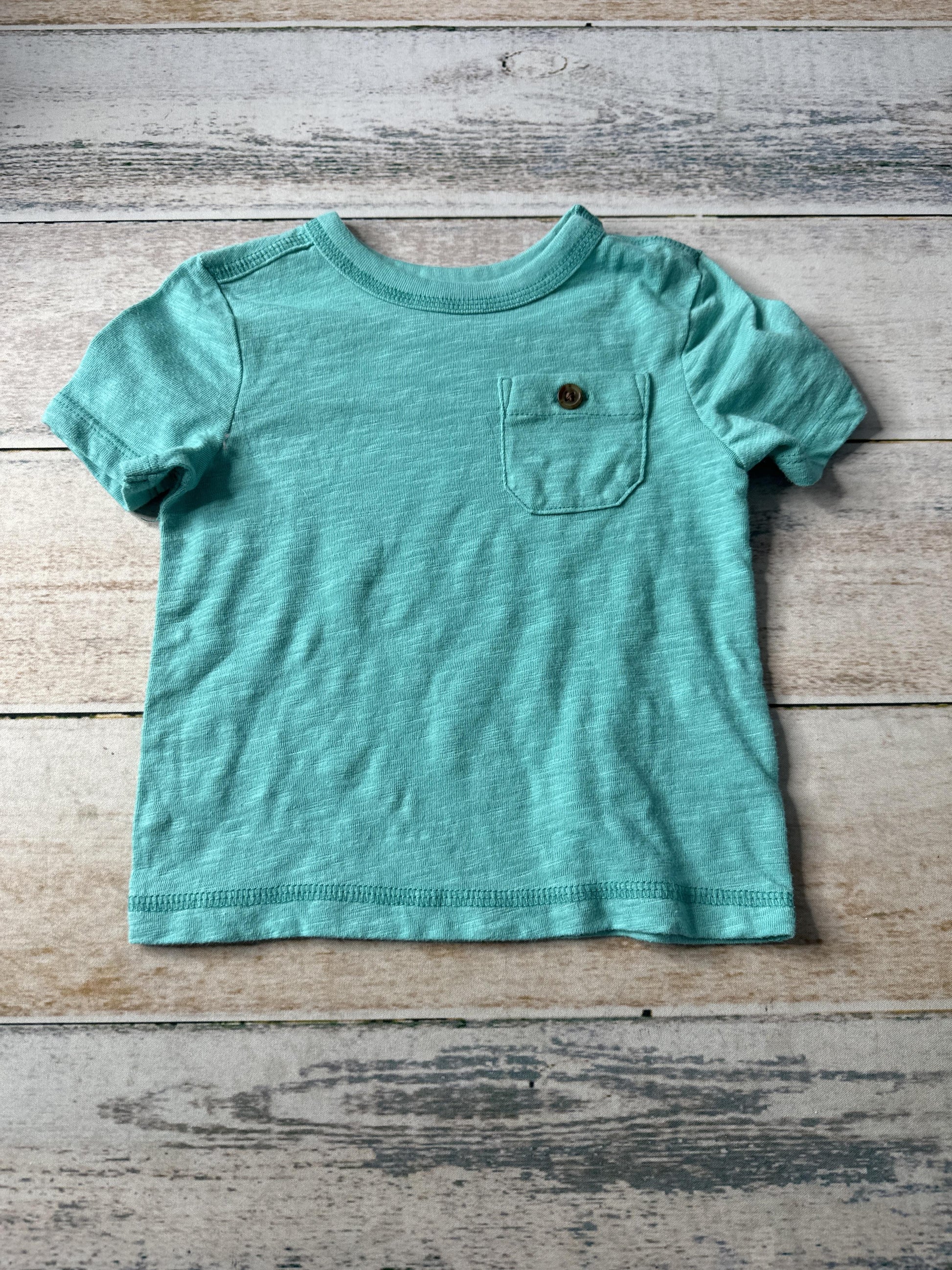 Old Navy Unisex Turquoise Shirt Size: 12-18 months Turquoise