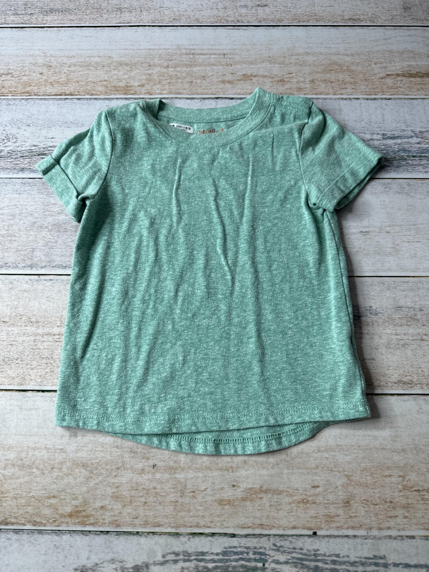 Cat & Jack Unisex Turquoise T-Shirt Size: 3T Turquoise