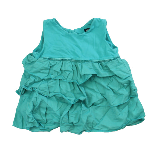 Gap Girls Turquoise Blouse Size: 2T Turquoise