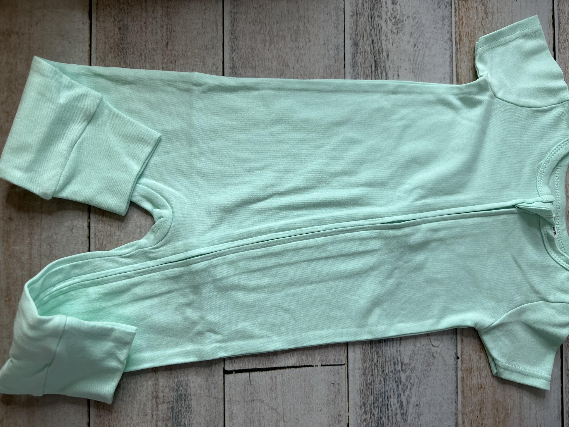 Aablexema Unisex Turquoise Button Down Short Sleeve Size: 12-18 months Turquoise