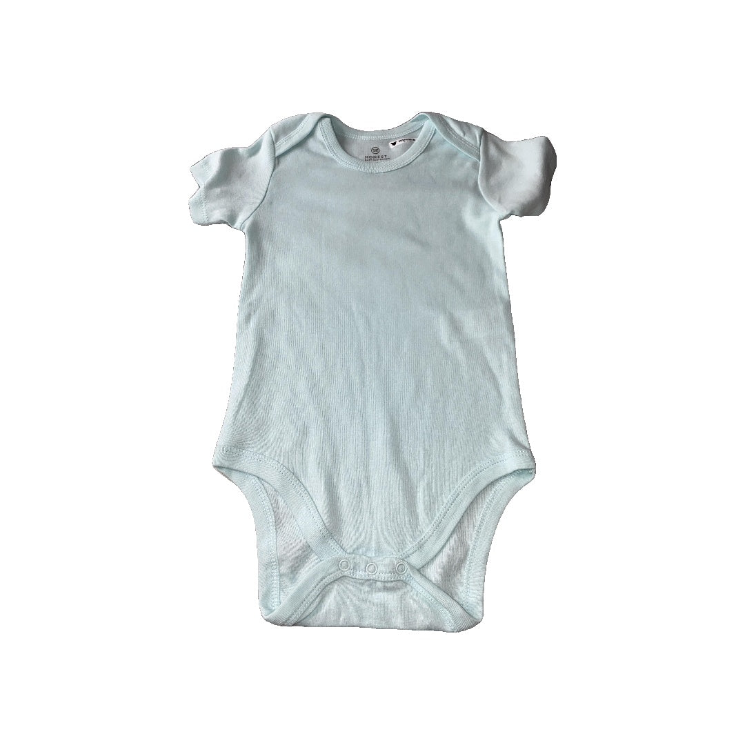 Honest Co Unisex Turquoise Onesie Size: 18 months Turquoise
