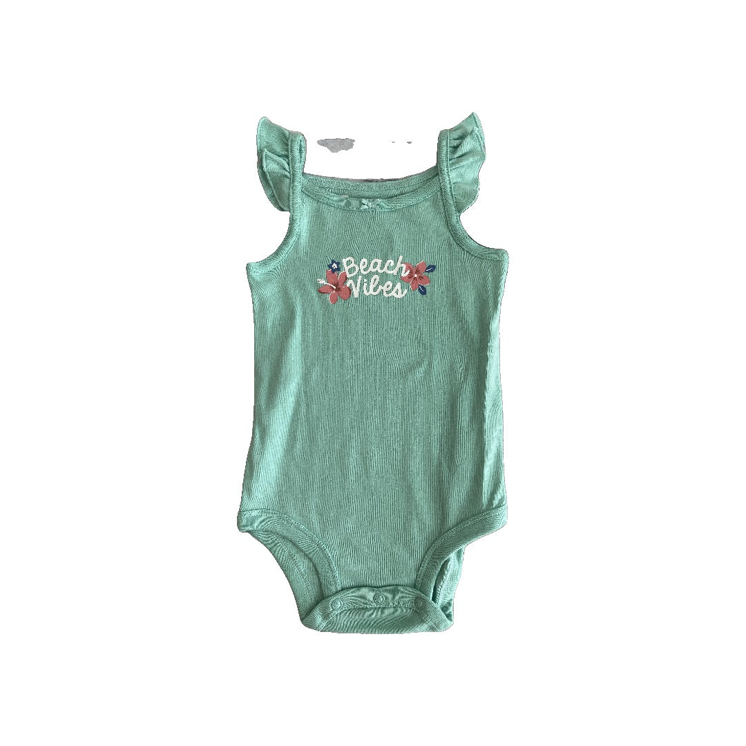 Carters Girls Turquoise Tank Top Size: 12 months Turquoise
