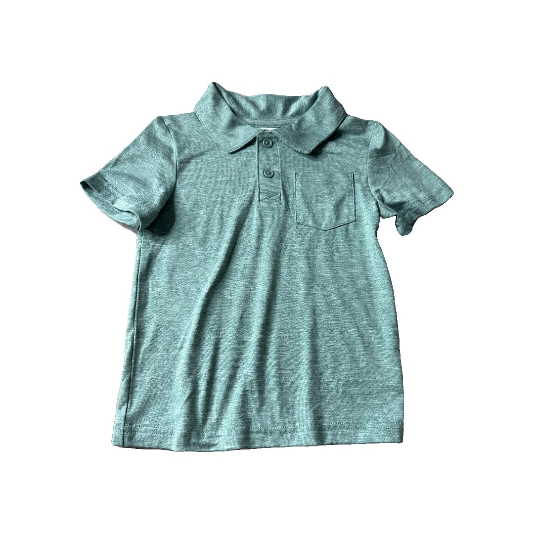 Cat & Jack Boys Turquoise Polo Shirt Size: 2T Turquoise