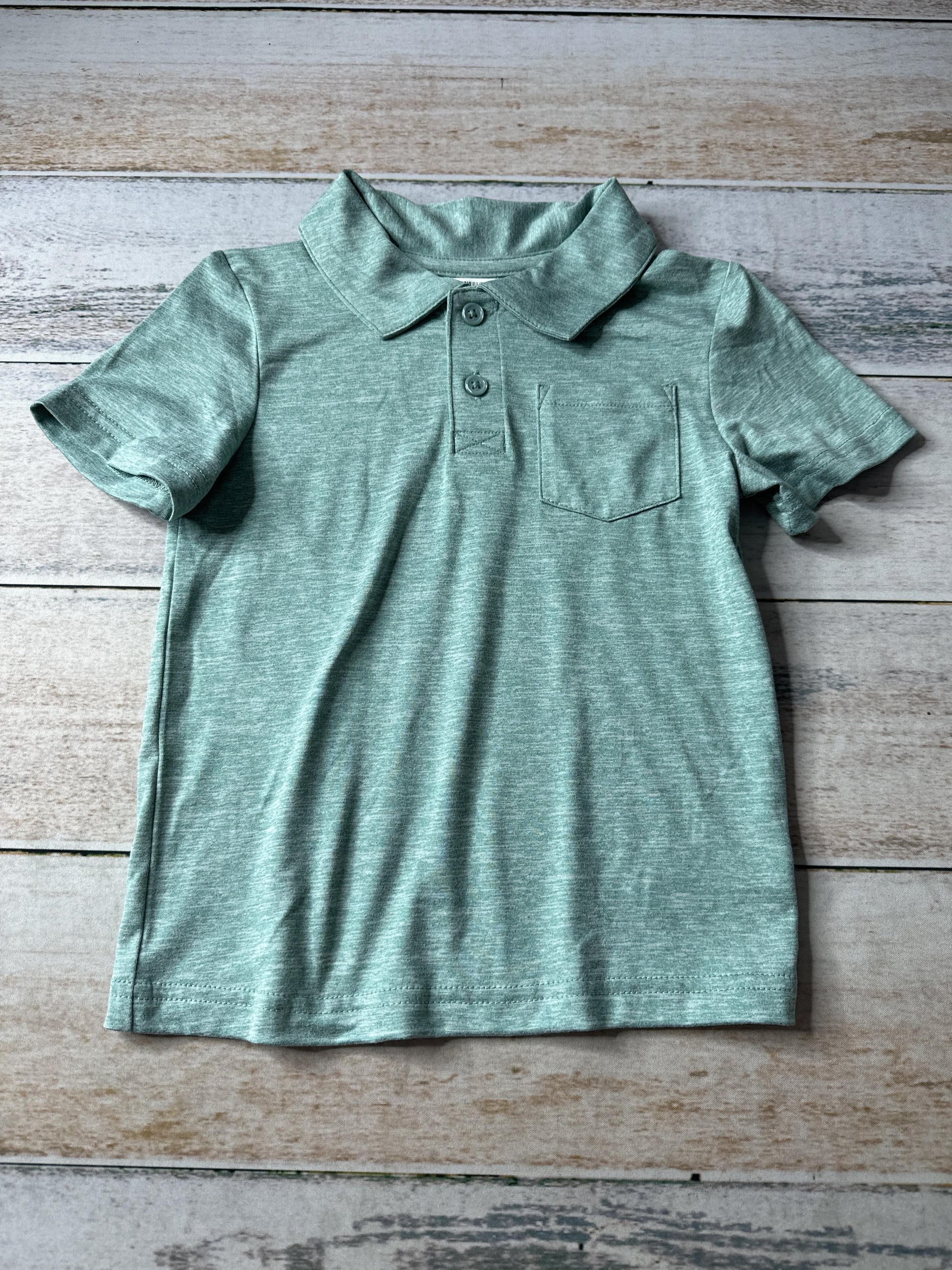 Cat & Jack Boys Turquoise Polo Shirt Size: 2T Turquoise