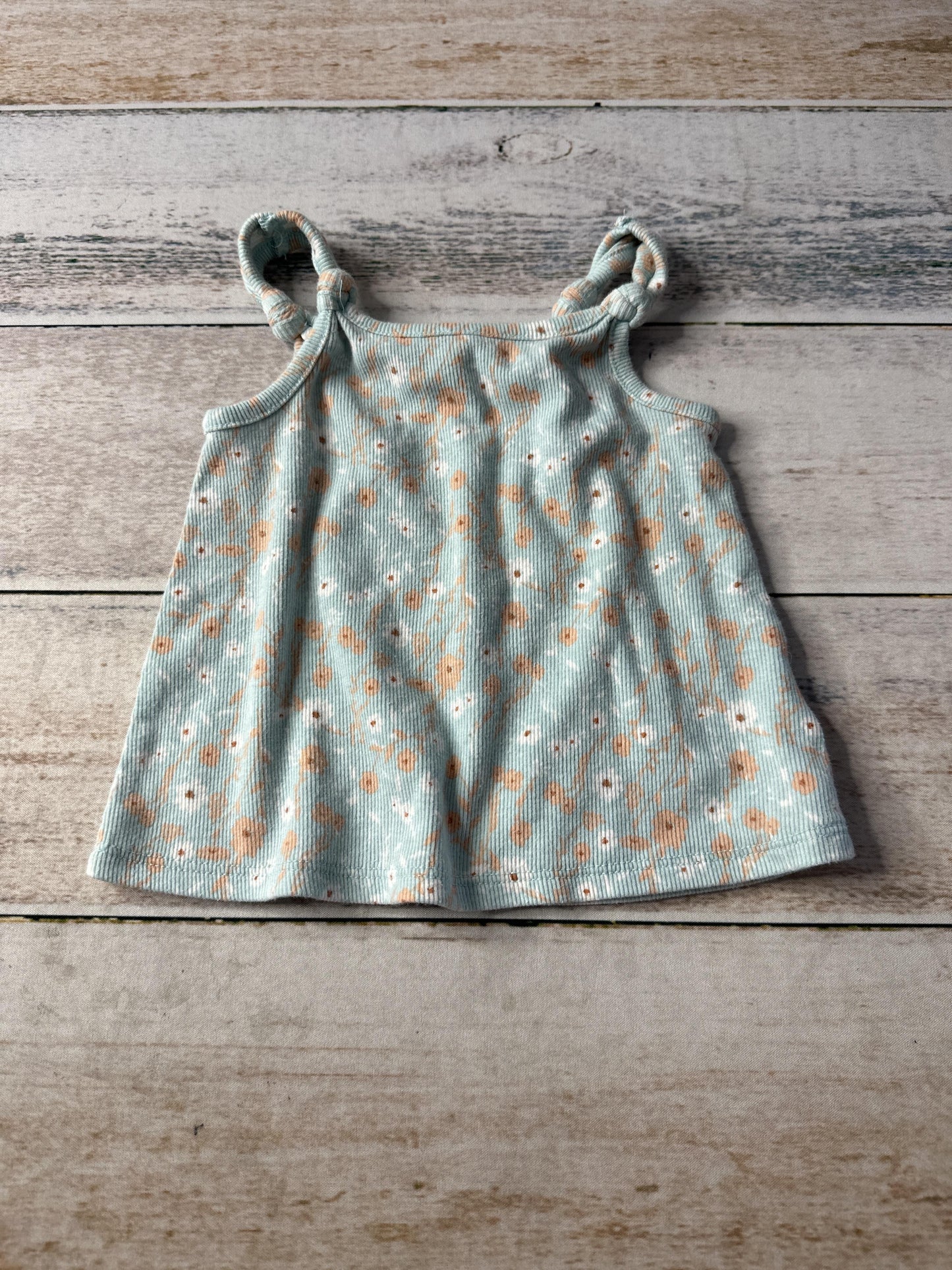 Art Class Girls Turquoise Tank Top Size: 12 months Turquoise