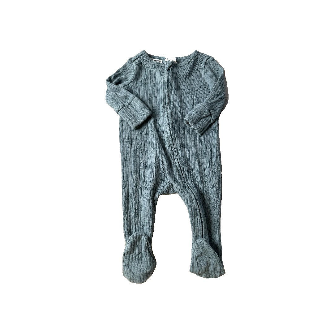 Cotton:on Kids Girls Turquoise Pajamas Size: 3-6 months Turquoise