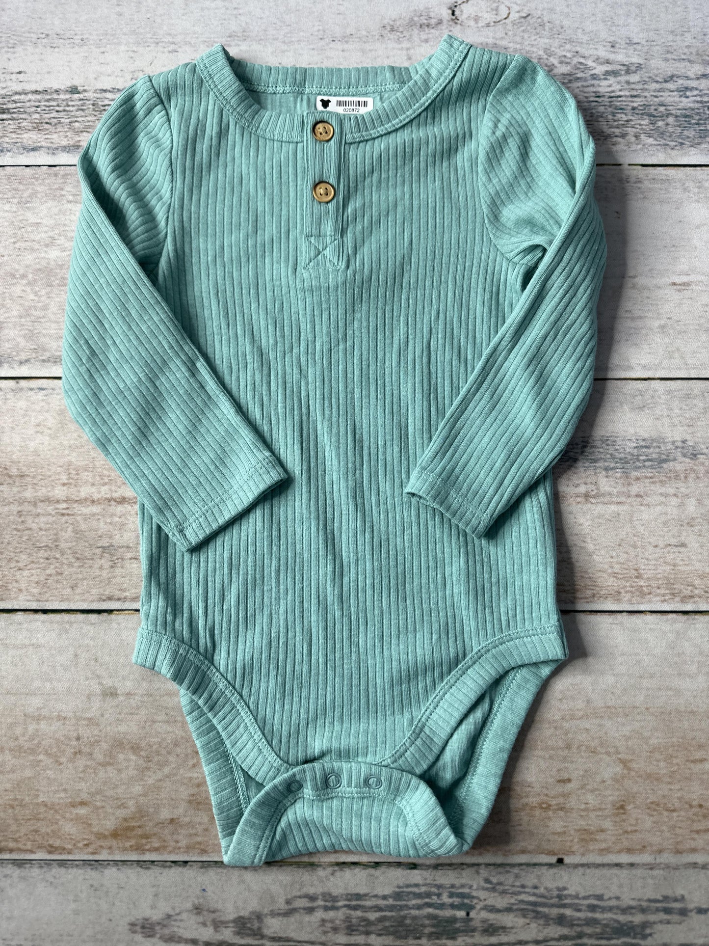Cat & Jack Unisex Turquoise Onesie Size: 12 months Turquoise