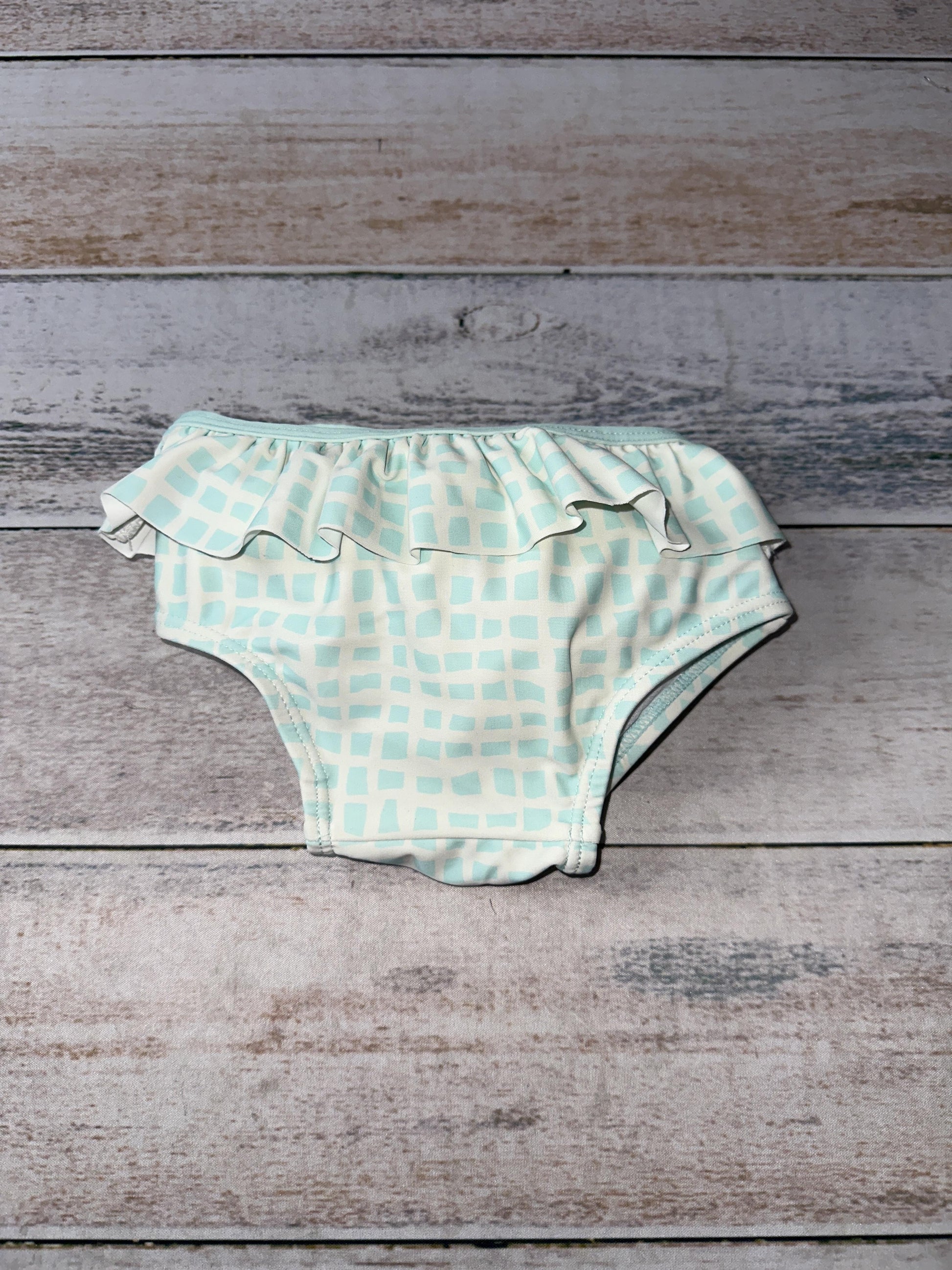 Rockets of Awesome Girls Turquoise Swimwear Size: 3-6 months Turquoise