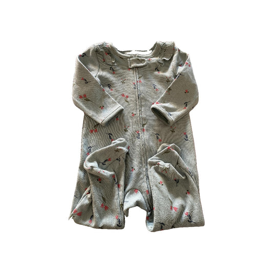 Carters Girls Turquoise Pajamas Size: 9 months Turquoise
