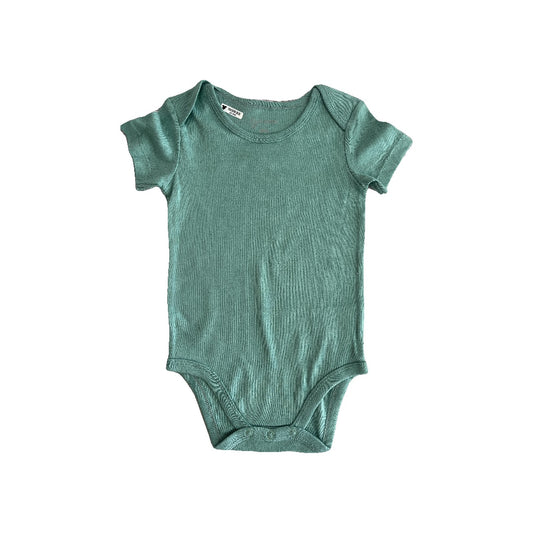 Mac and Moon Unisex Turquoise Onesie Size: 24 months Turquoise
