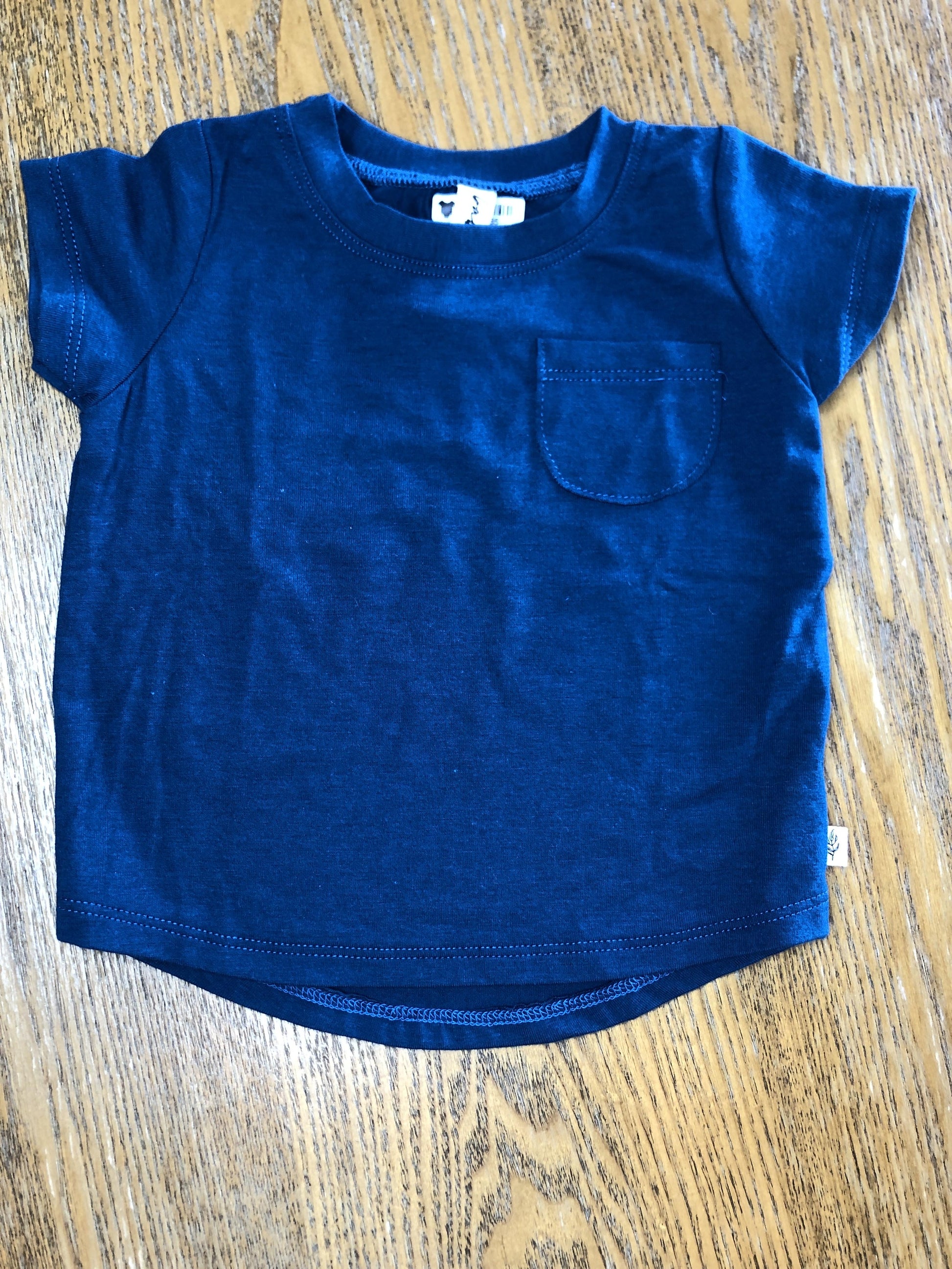 BabySprouts co Girls Turquoise Shirt Size: 3-6 months Turquoise