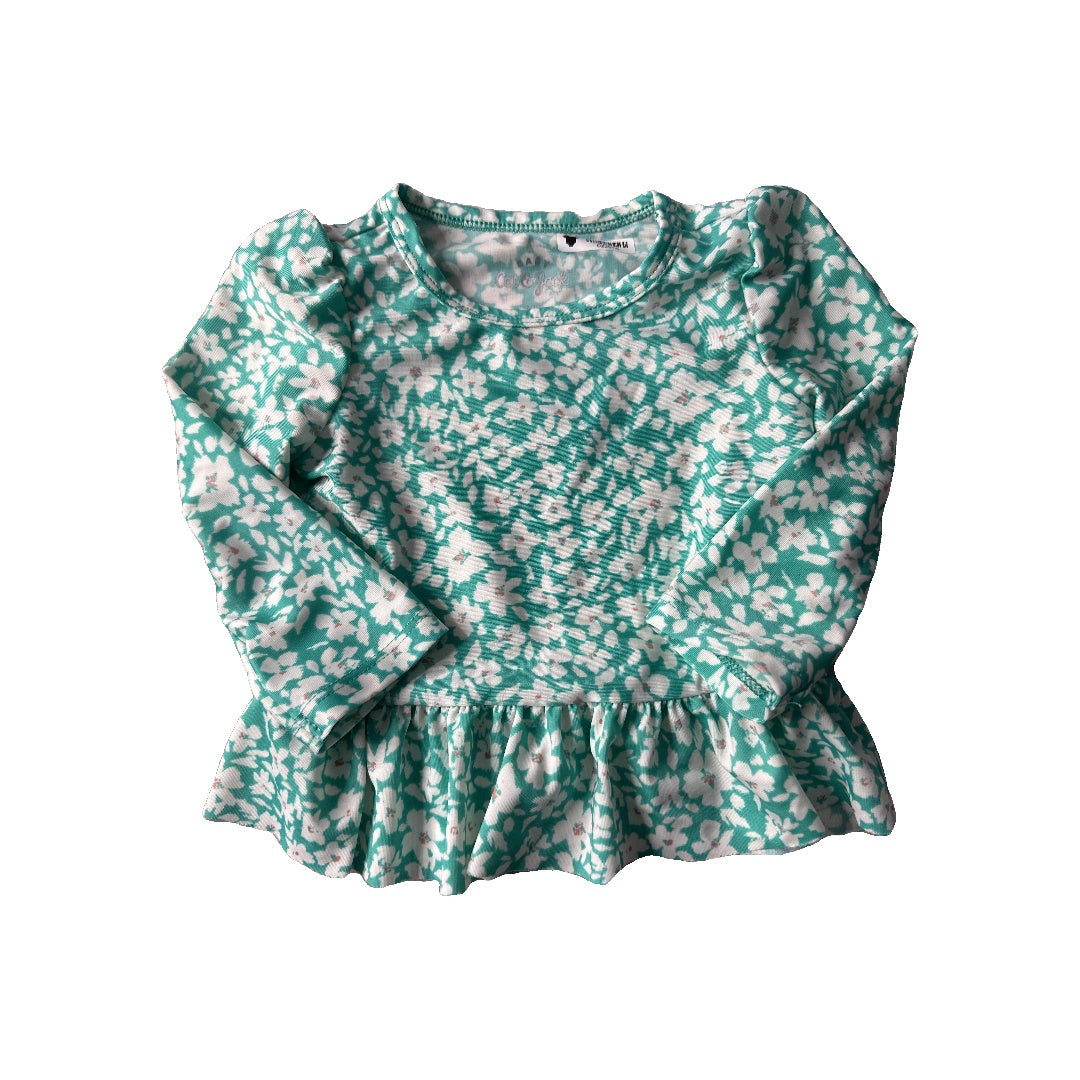 Cat & Jack Girls Turquoise Swimwear Size: 6-9 months Turquoise