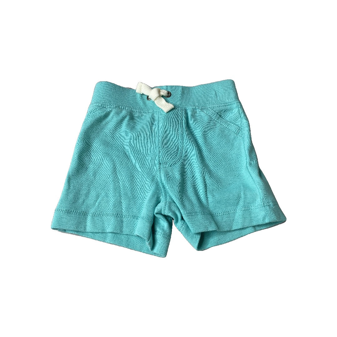 Carters Girls Turquoise Shorts Size: 3 months Turquoise