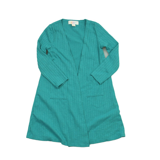 Lula roe Girls Turquoise Cardigan Size: 2T Turquoise