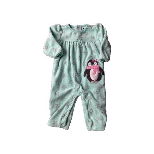 Carters Girls Turquoise Long Sleeve Outfit Size: 0-3 months Turquoise