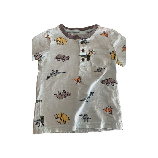 Carters Boys Turquoise T-Shirt Size: 2T Turquoise