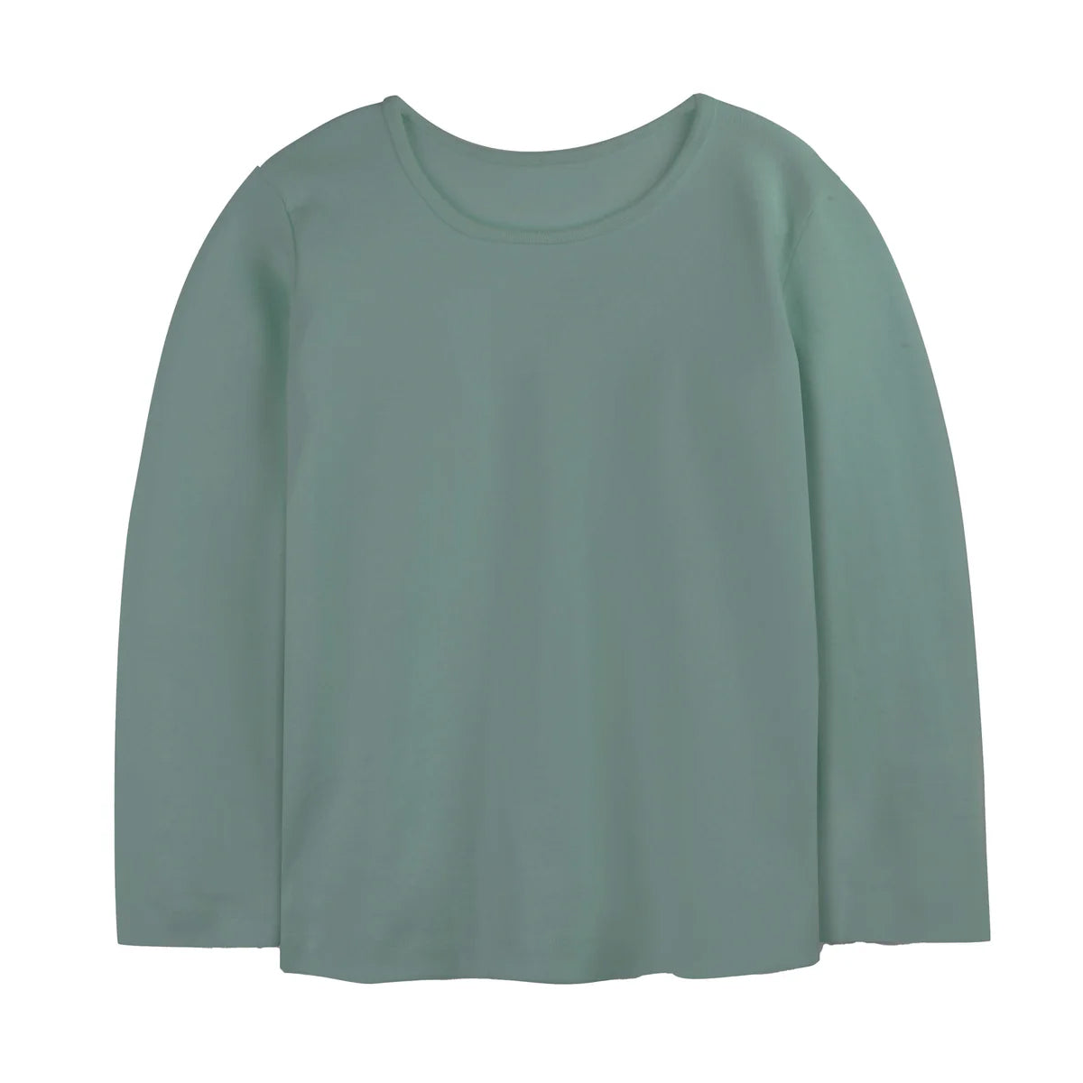 Mightly Girls Turquoise Long Sleeve T-Shirt Size: 6-14 Years Turquoise