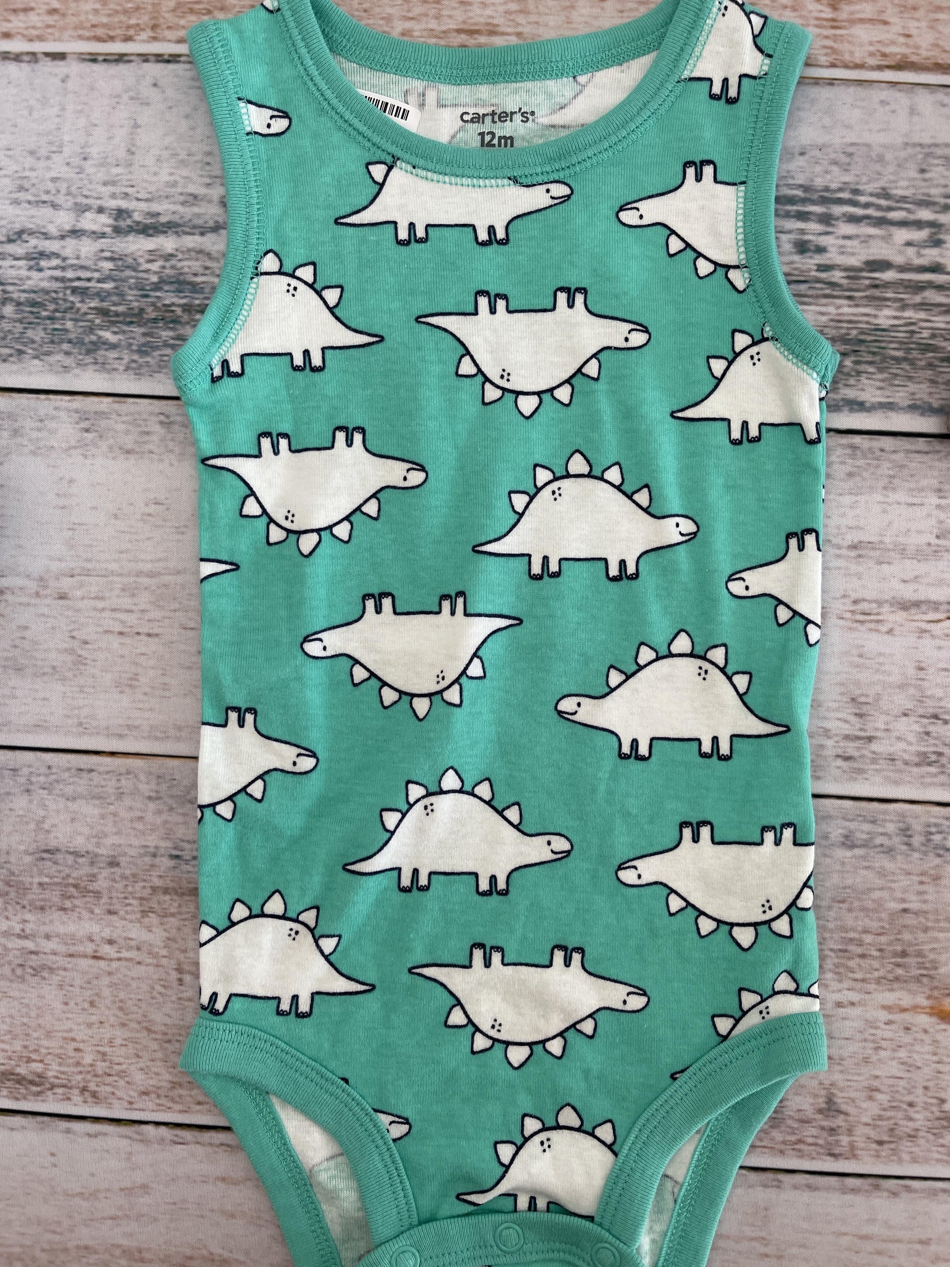 Carters Unisex Turquoise Tank Top Size: 12 months Turquoise