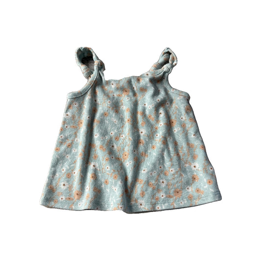 Art Class Girls Turquoise Tank Top Size: 12 months Turquoise