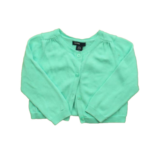 Gap Girls Turquoise Cardigan Size: 12-18 Months Turquoise