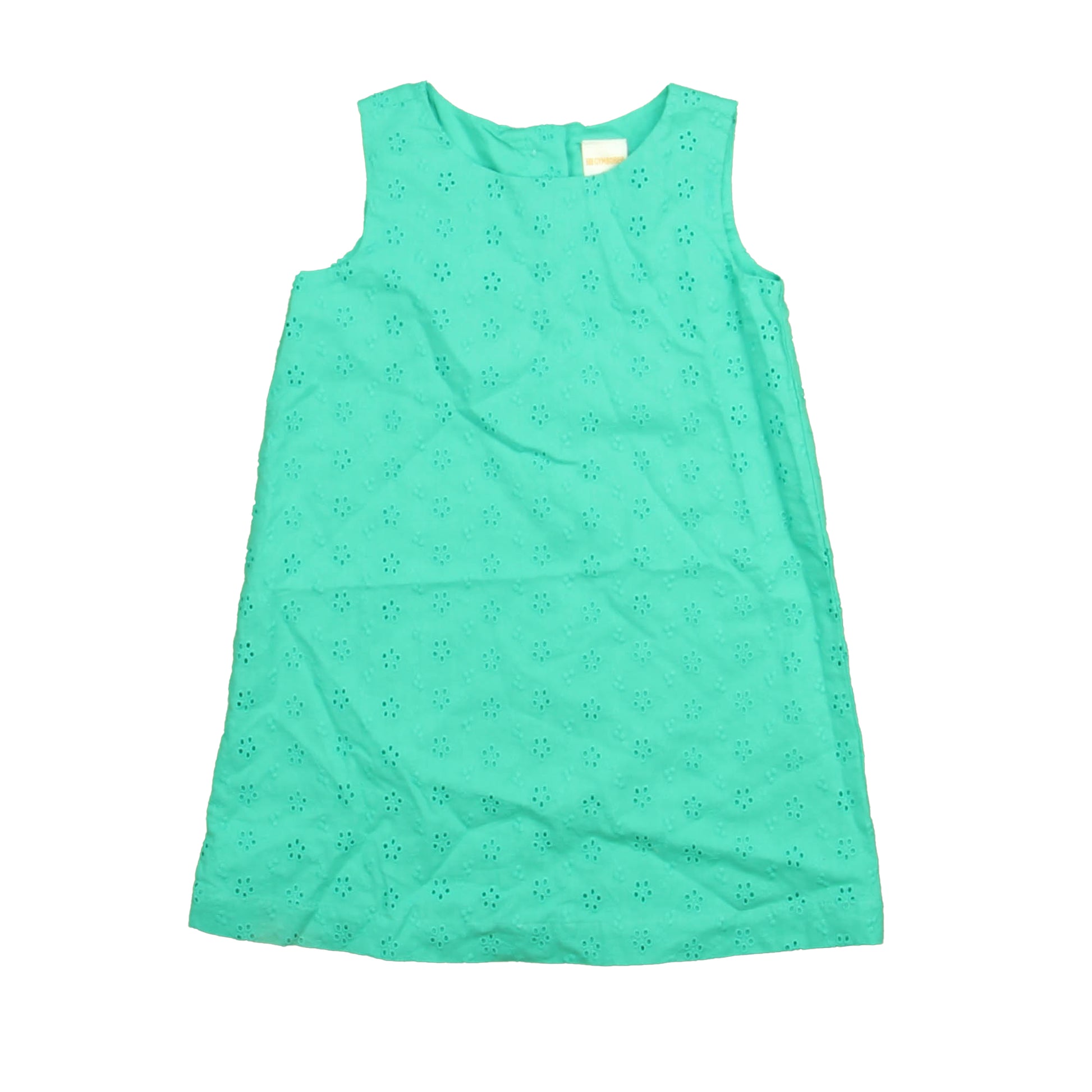 Gymboree Girls Turquoise Dress Size: 2T Turquoise
