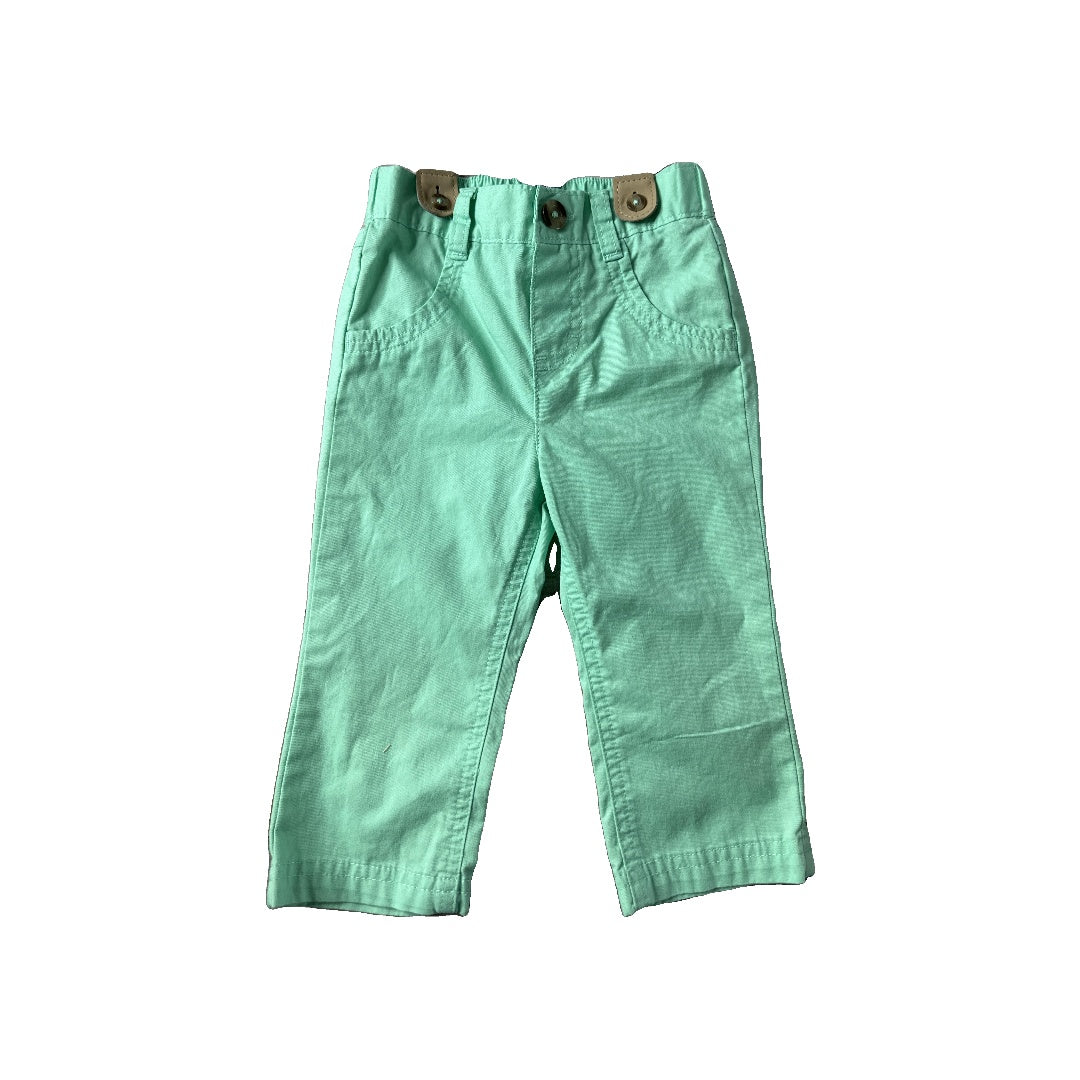 Cat & Jack Boys Turquoise Pants Size: 12 months Turquoise