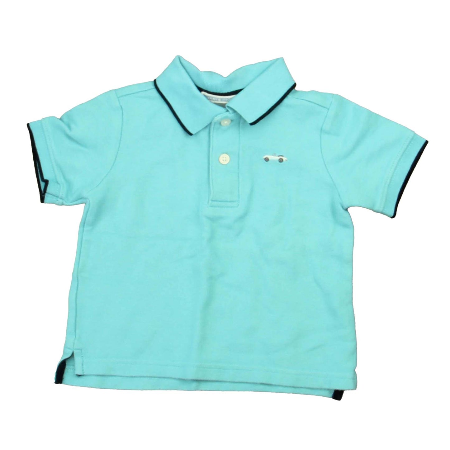 Janie and Jack Boys Turquoise Polo Shirt Size: 12-18 Months Turquoise