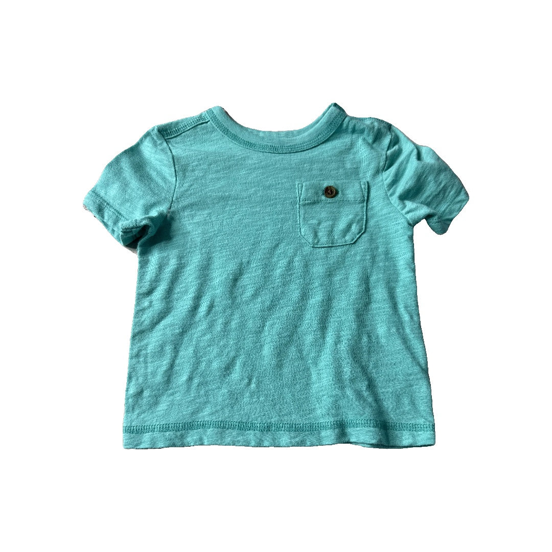 Old Navy Unisex Turquoise Shirt Size: 12-18 months Turquoise