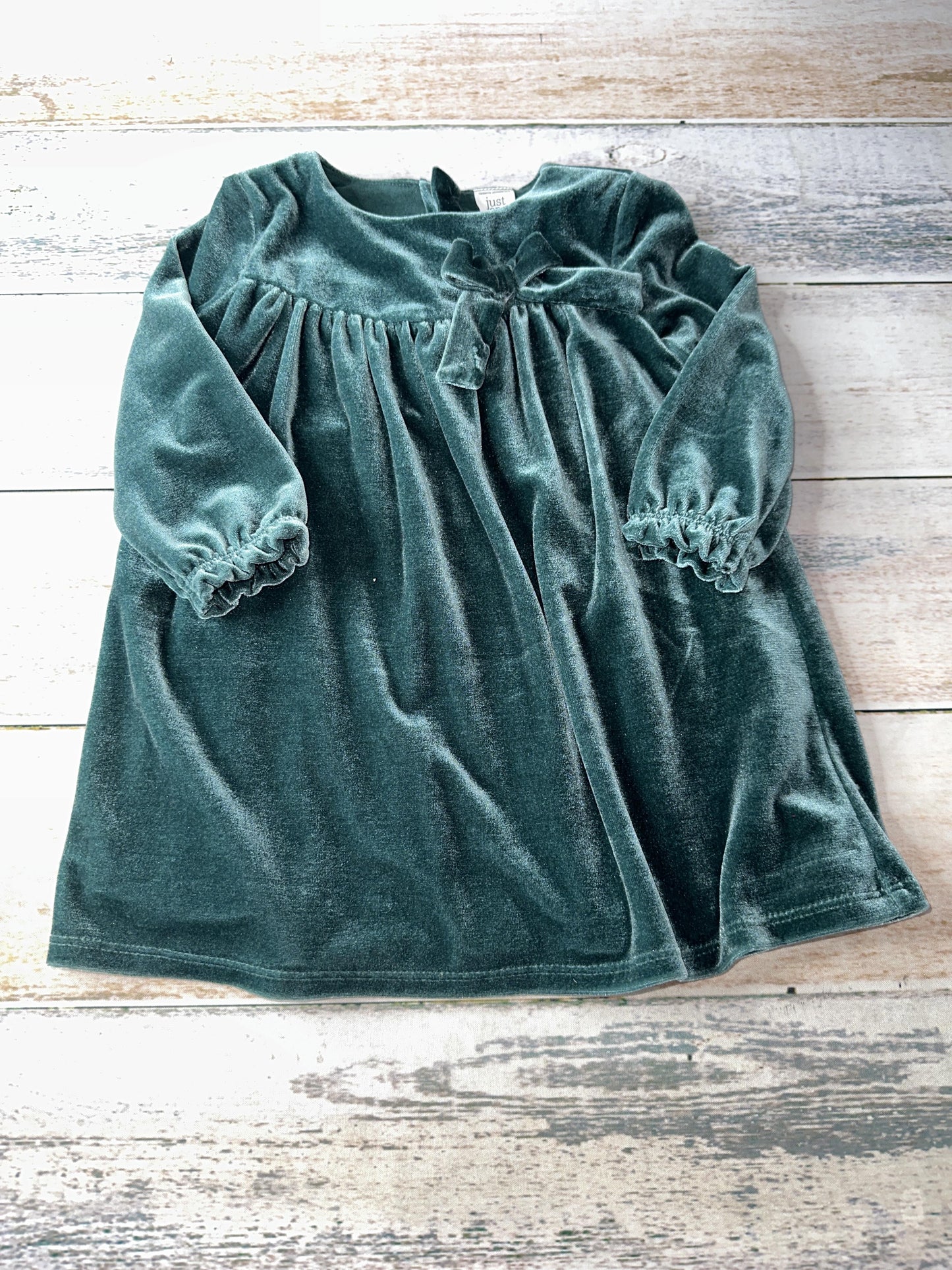 Carters Girls Turquoise Dress Size: 18 months Turquoise