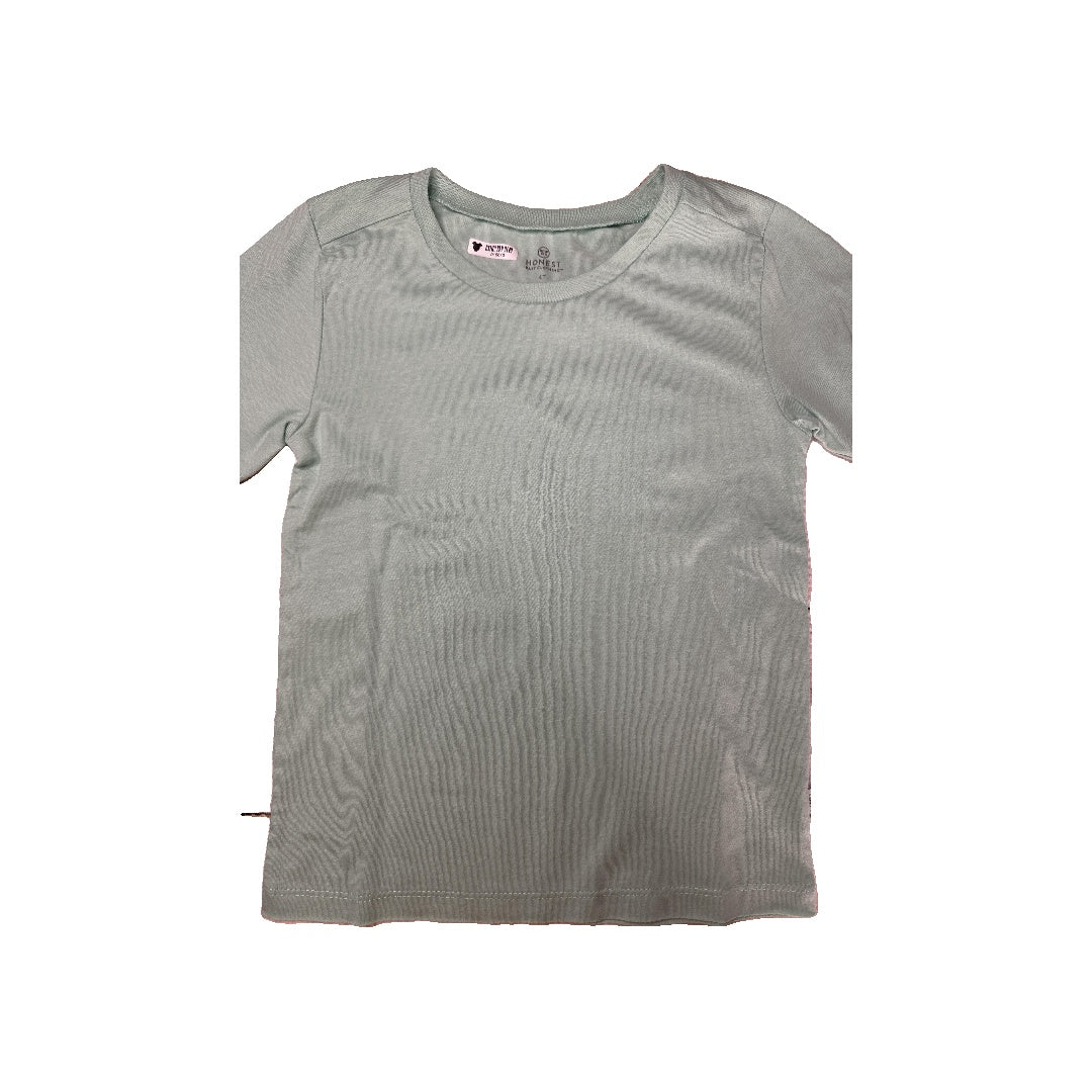 Honest Co Unisex Turquoise T-Shirt Size: 4T Turquoise