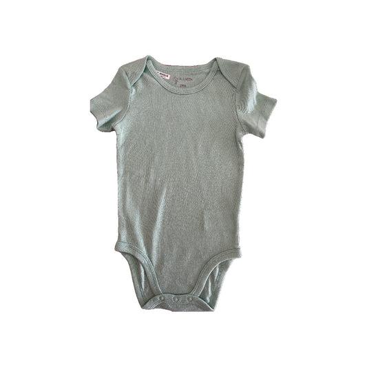 Mac and Moon Girls Turquoise Onesie Size: 24 months Turquoise