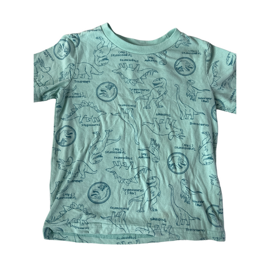 Jumping Beans Boys Turquoise T-Shirt Size: 5T Turquoise