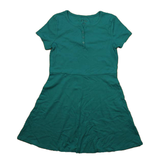 Art Class Girls Turquoise Dress Size: 10-12 Years