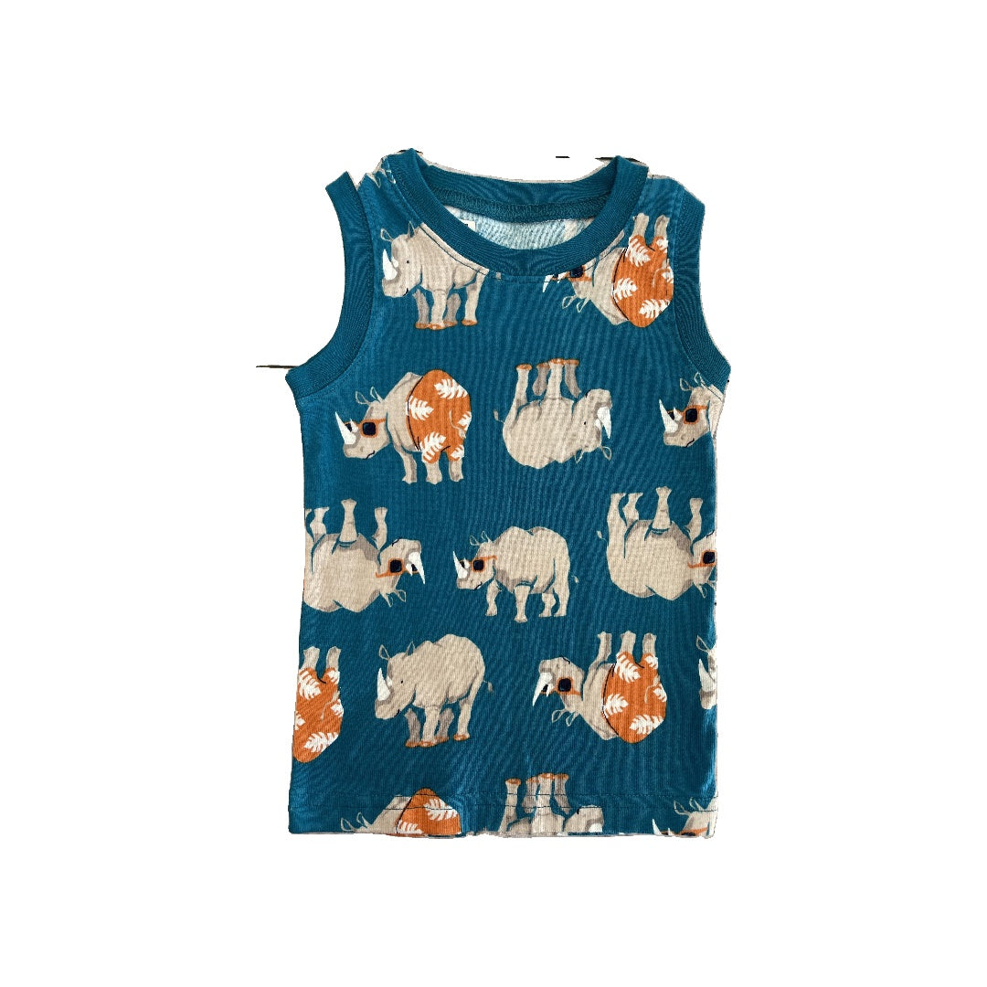 Carters Boys Turquoise Pajamas Size: 12 months Turquoise