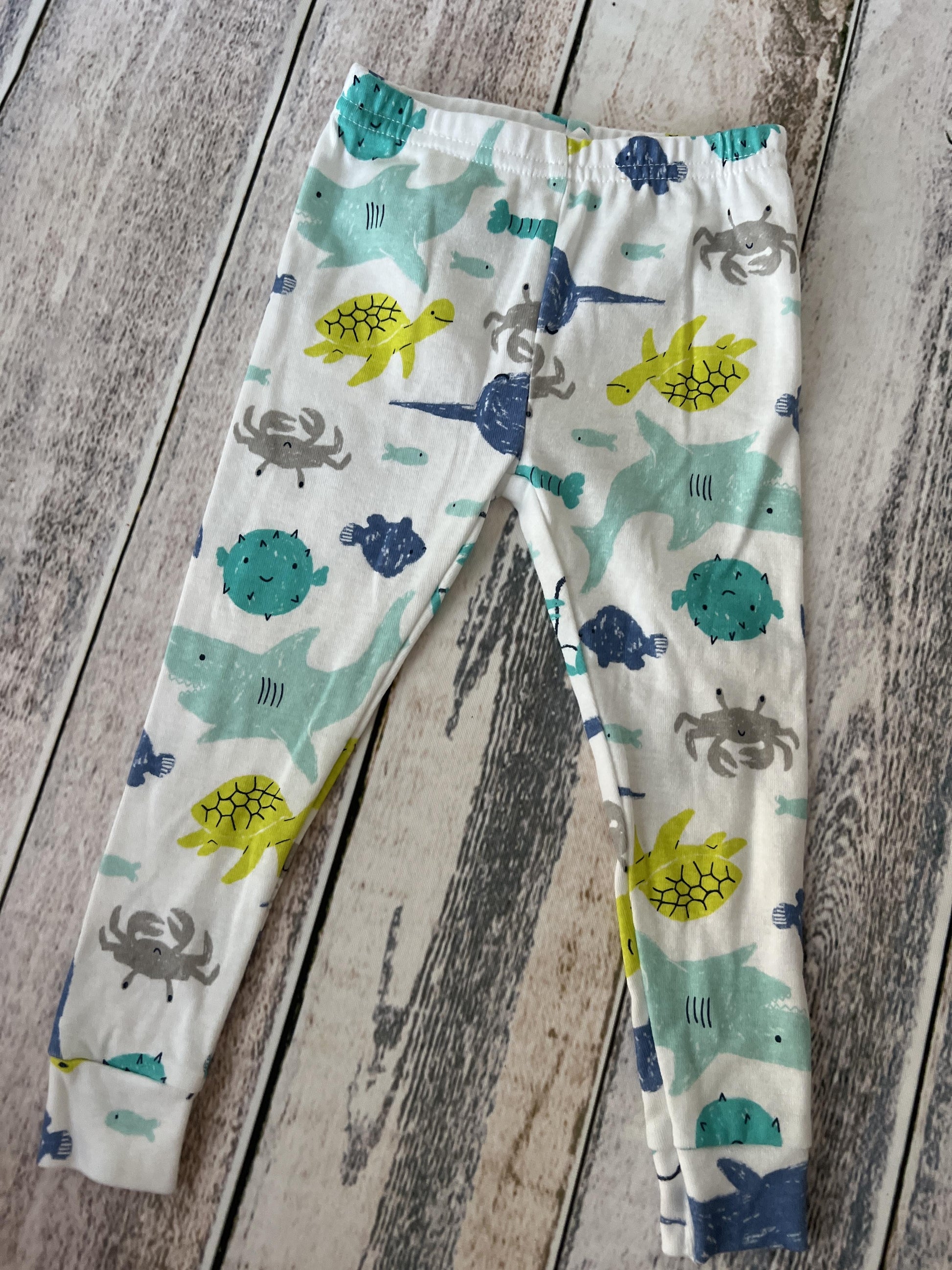 Just Born Boys Turtles Pants Size: 18 months Turtles