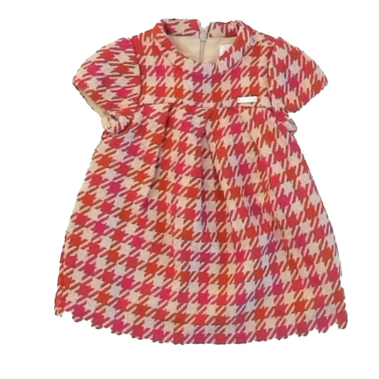 Mayoral Girls Tweed Dress Size: 6 Months Tweed