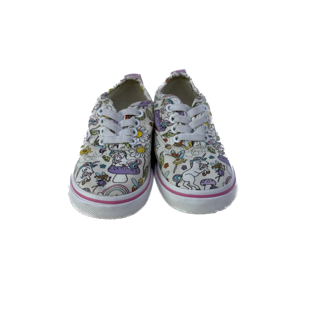 Vans Girls Unicorn Sneakers Size: toddler 6 Unicorn