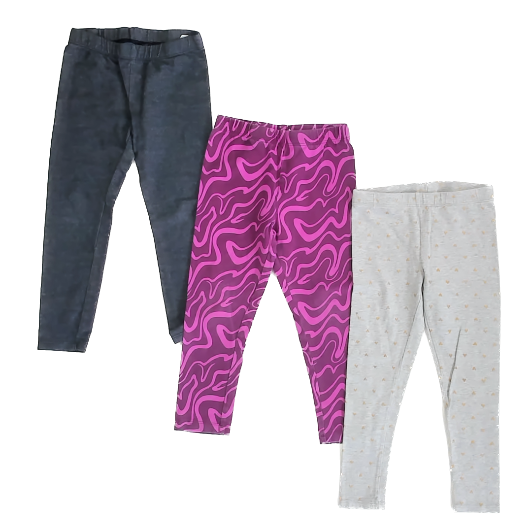 Multi-Brand Girls Variety Leggings Size: 4T Variety
