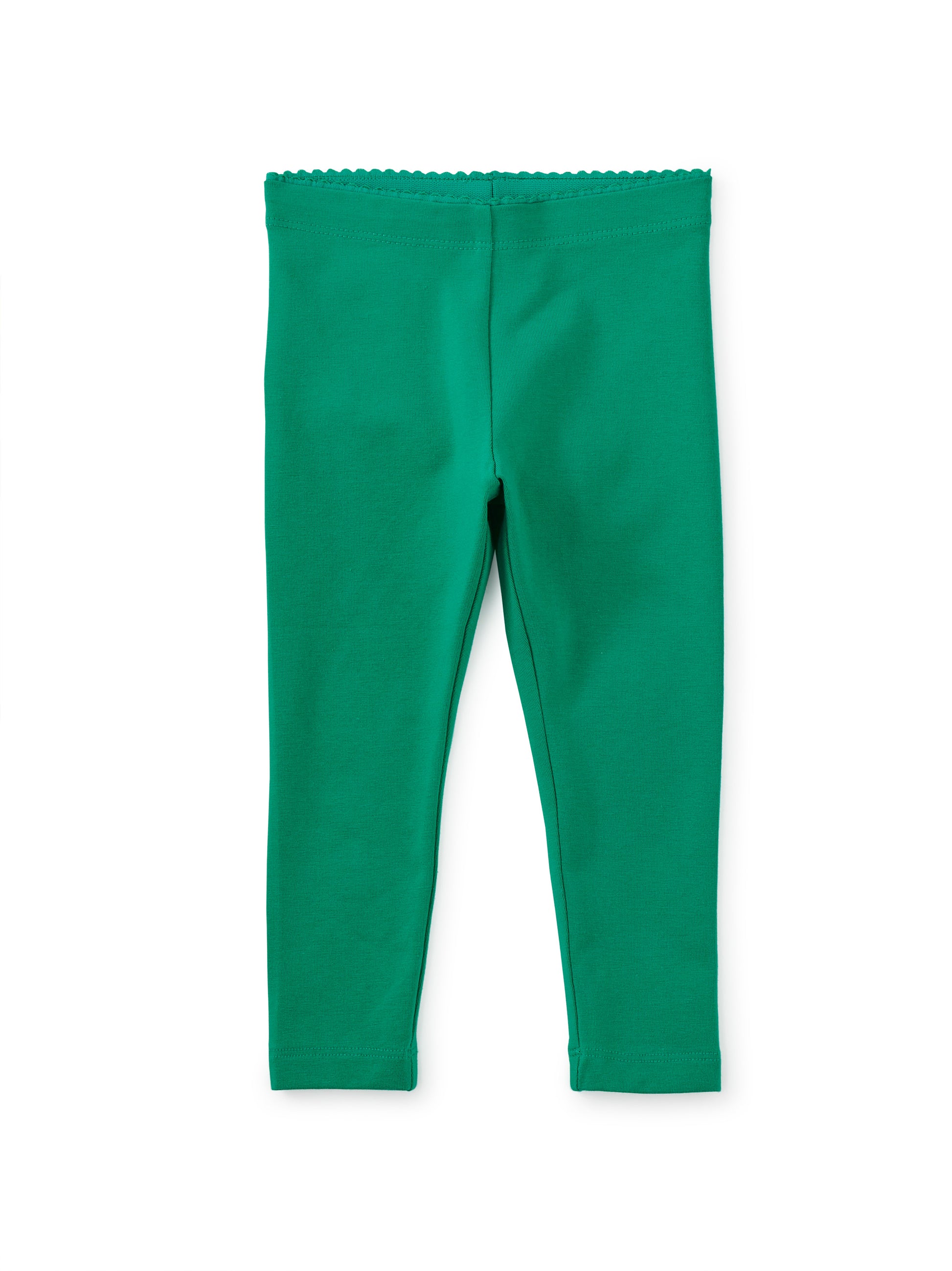 Tea Collection Girls Viridis Green Leggings Size: 3-6 Months Viridis Green