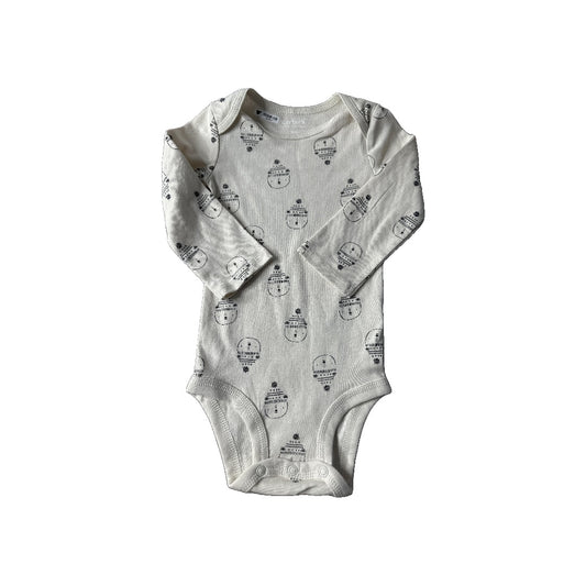 Carters Unisex whales Onesie Size: 6-9 months whales