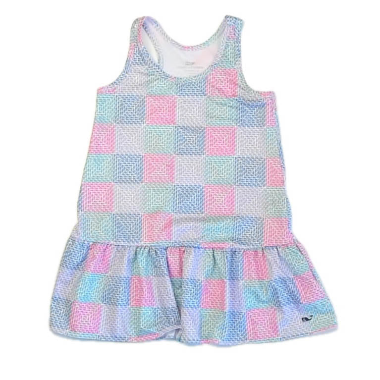 Vineyard Vines Girls Whales Dress Size: 4T Whales
