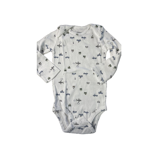Carters Boys White | airplanes Onesie Size: 12-18 months White | airplanes