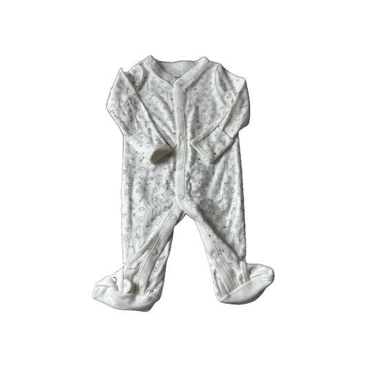 Carters Boys White | animals Pajamas Size: Newborn White | animals