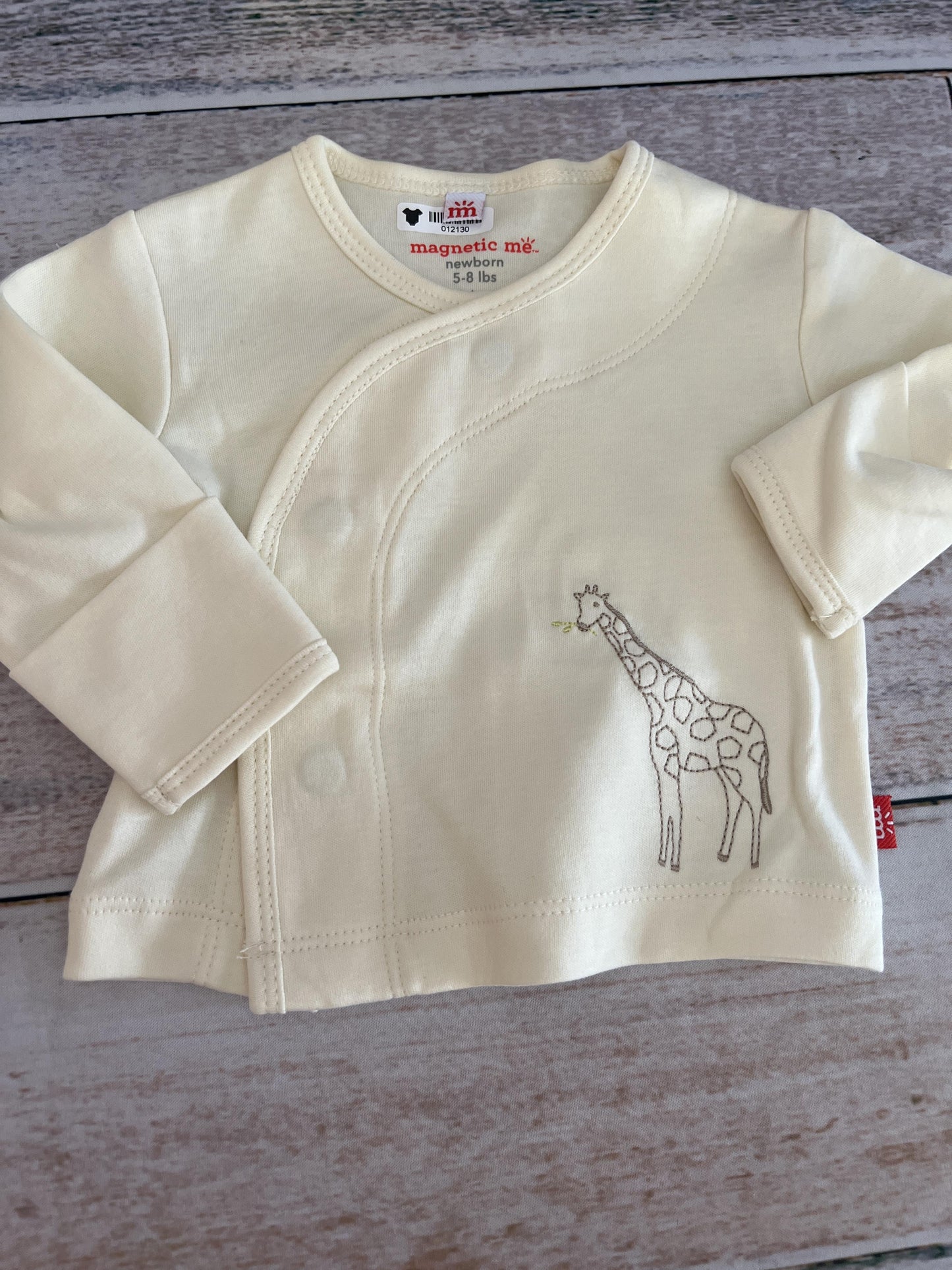Magnetic Me Girls White | animals Shirt Size: Newborn White | animals