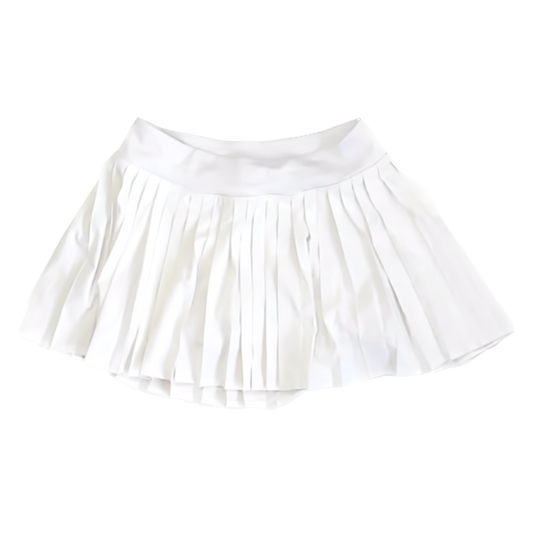 All In Motion Girls White Athletic Skirt Size: 6-7 Years White Athletic