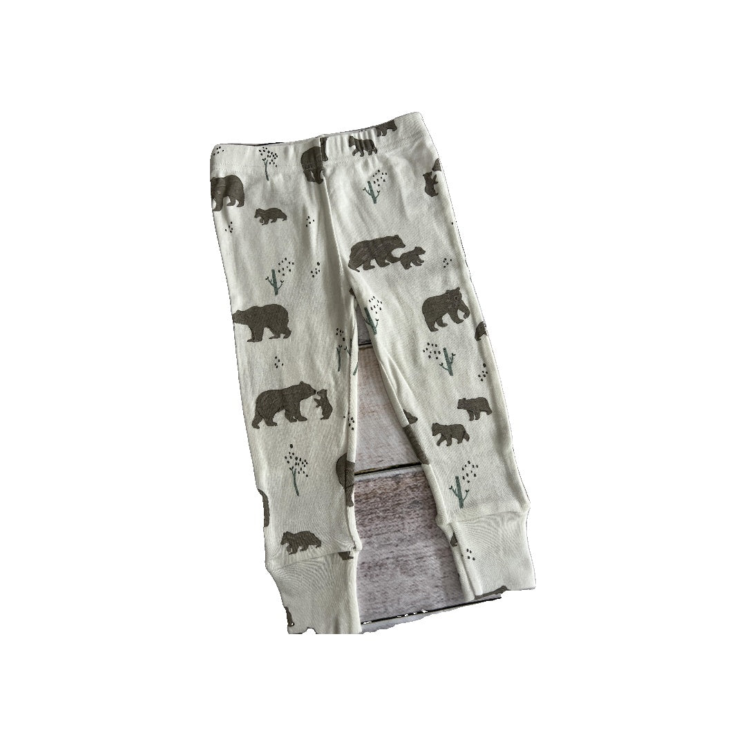 Oliver & Rain Unisex White | bears Pajamas Size: 2T White | bears