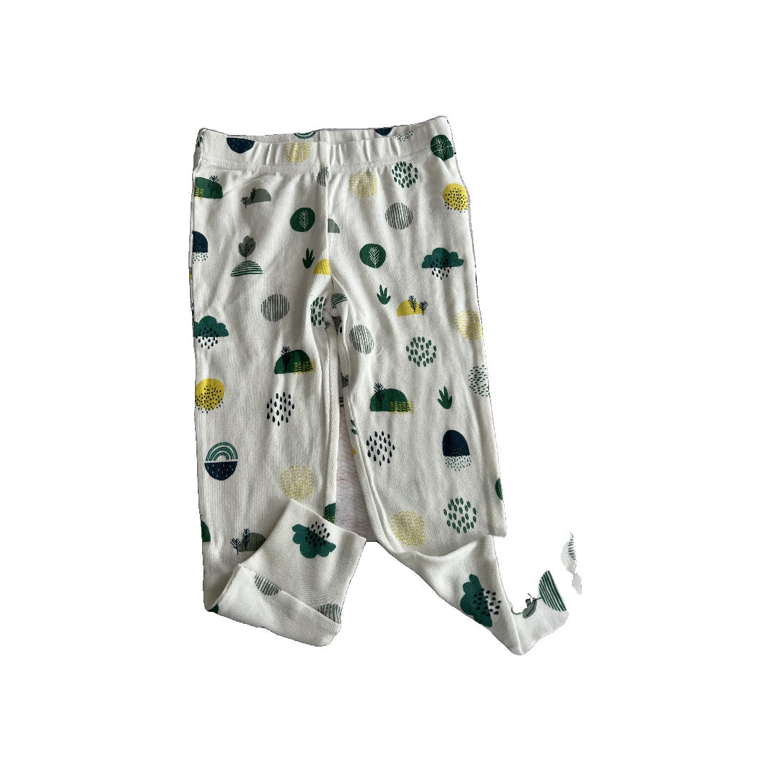 Oliver & Rain Unisex White | bears Pajamas Size: 4T White | bears