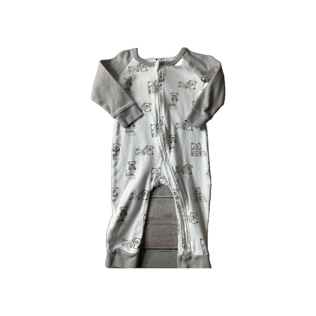 Bebenca Boys White | bears Long Sleeve Outfit Size: 9-12 Months White | bears