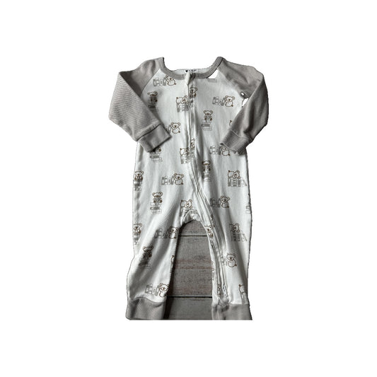 Bebenca Boys White | bears Long Sleeve Outfit Size: 9-12 Months White | bears