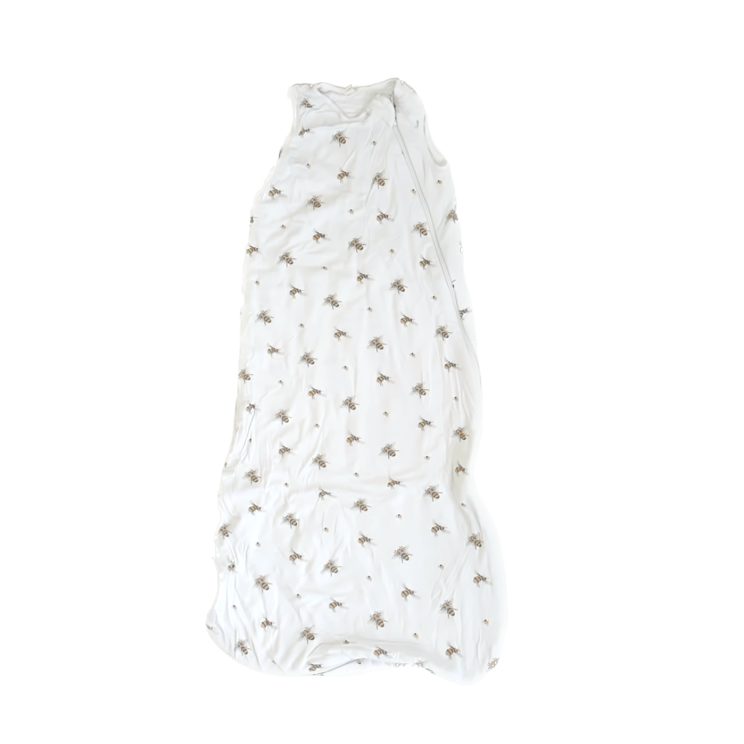Kyte Unisex White | Bee Sleepsack Size: 18-36 Months White | Bee